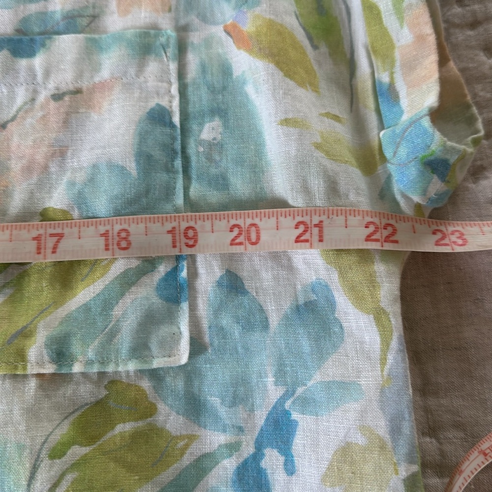 Cloth & Stone Linen Floral Print Shirt - Picture 5 of 6
